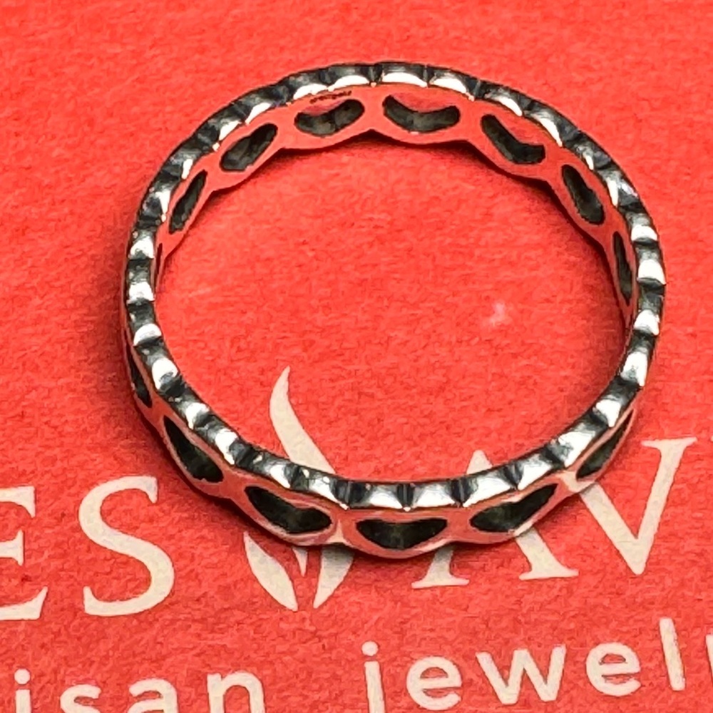 Tiny hearts ring size 7
